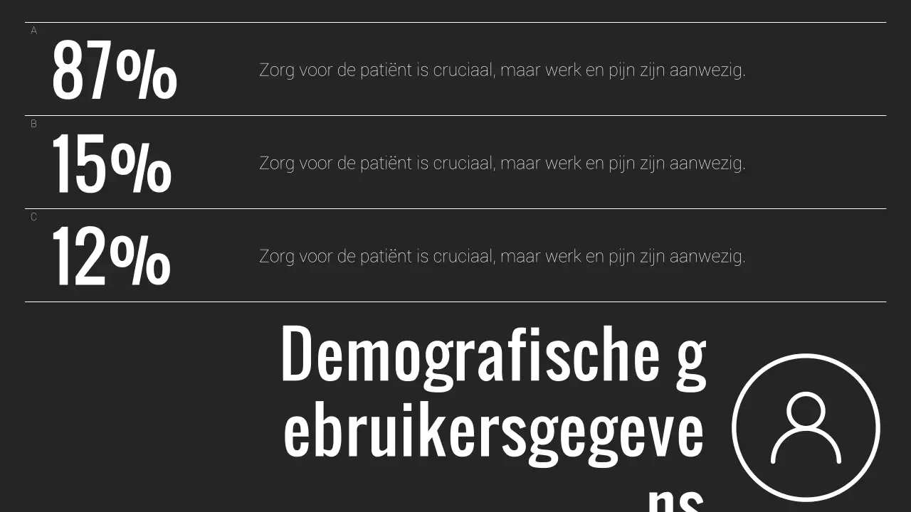 Minimalistisch zwart-wit bedrijfsrapport
