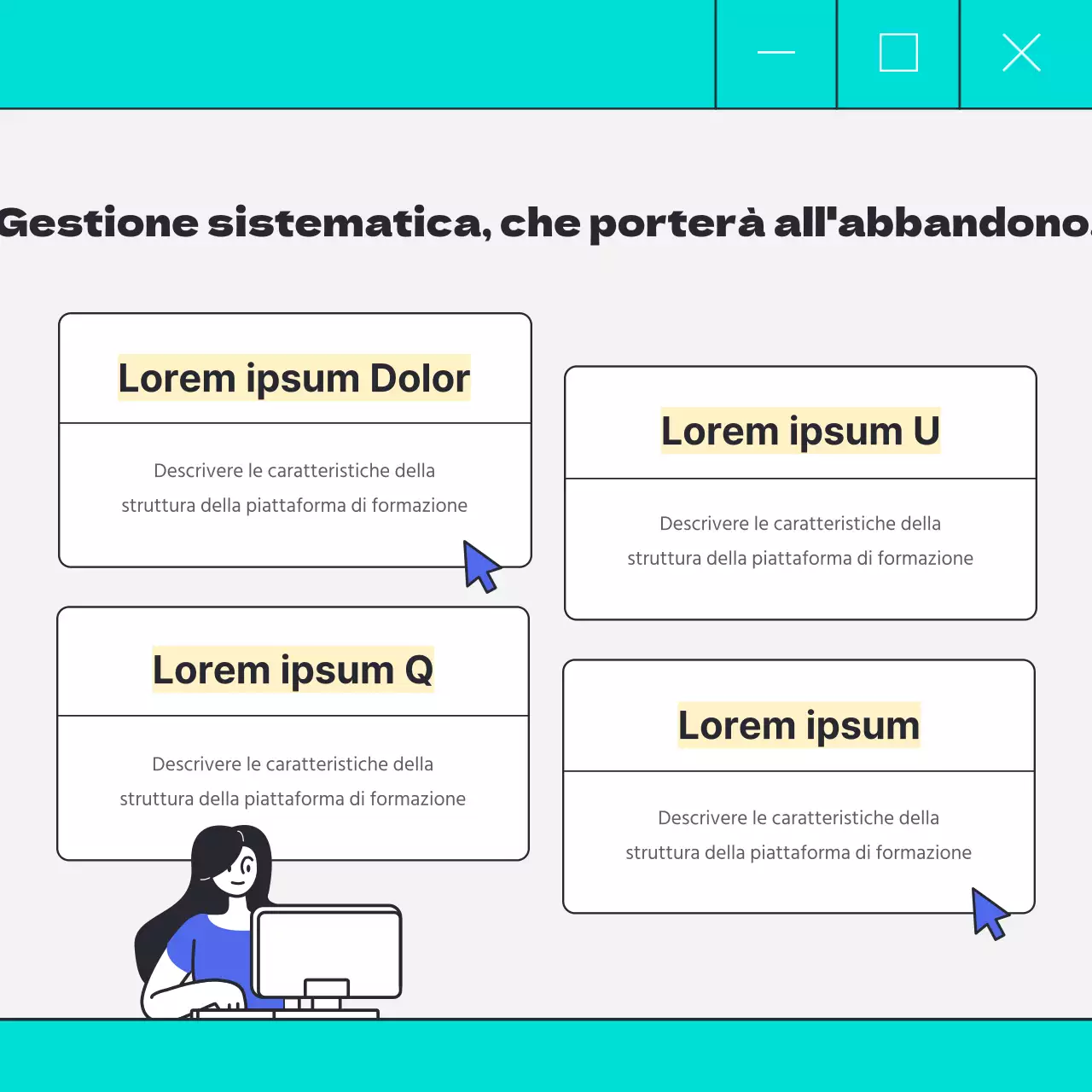 Promuovere l'educazione alla codifica dello sviluppo web in uno stile cyber e blu chiaro.