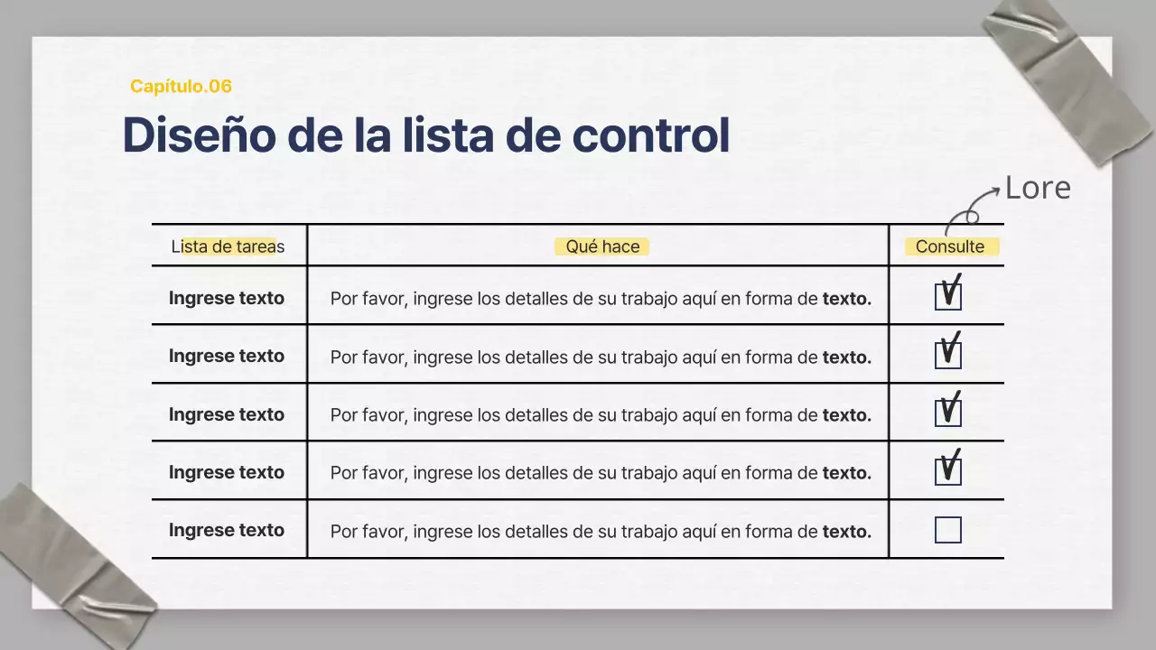Presentación de una organización empresarial en gris y azul marino