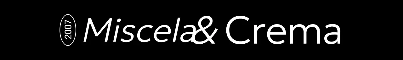 Bevande e caffè moderni in bianco e nero