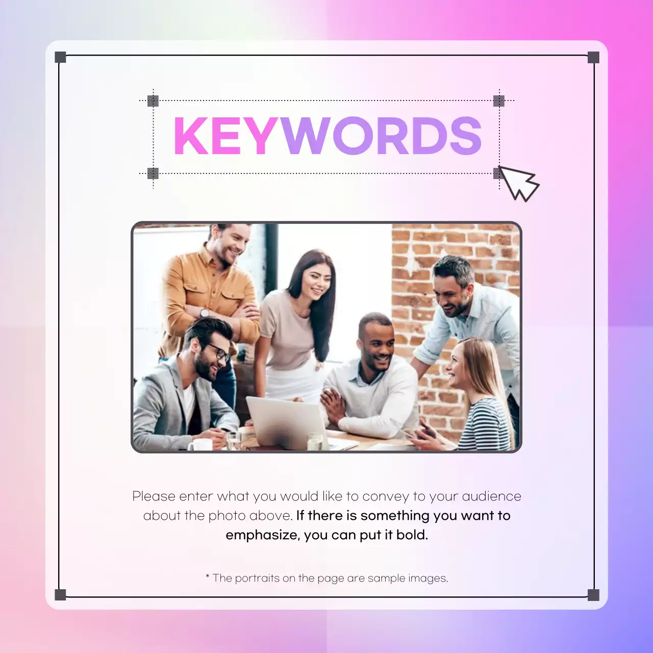 Pink Modern Content Promotion Instagram Carousel