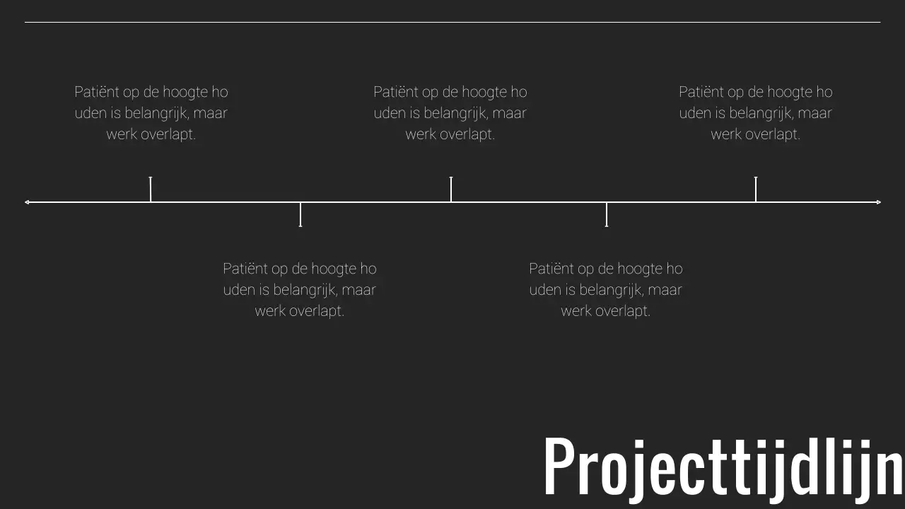 Minimalistisch zwart-wit bedrijfsrapport