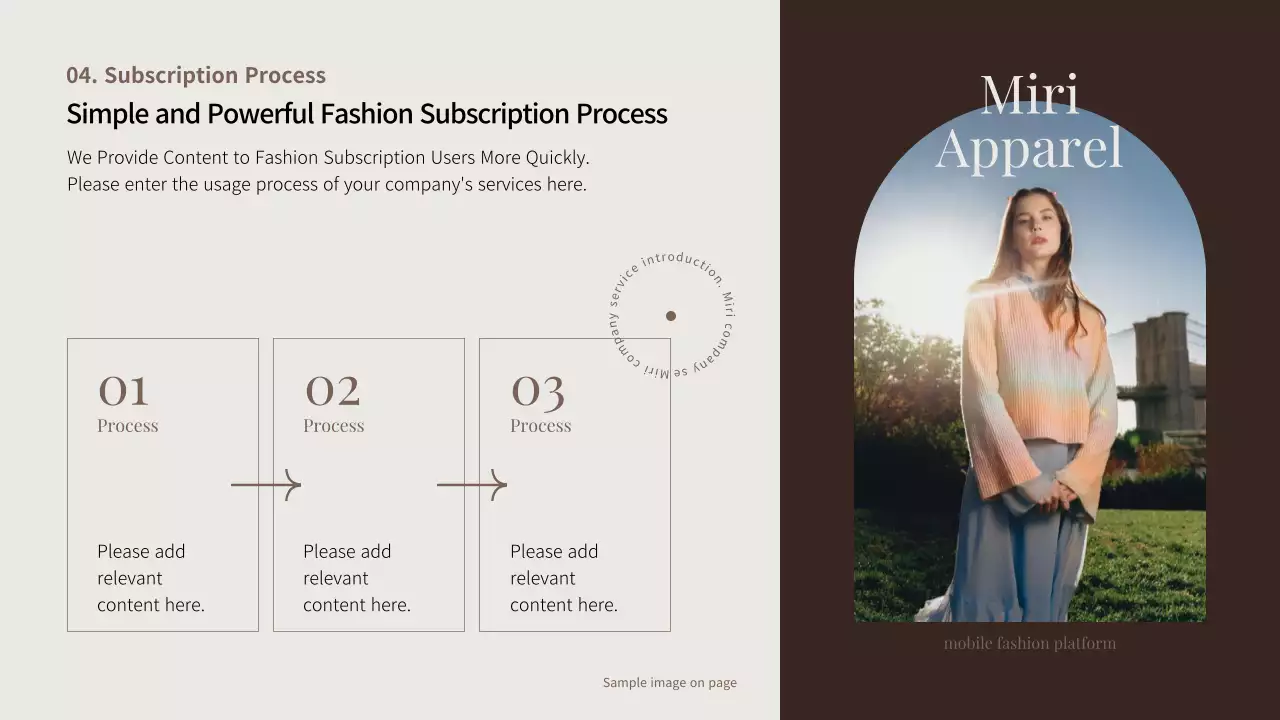 Beige Modern Fashion Proposal Presentation