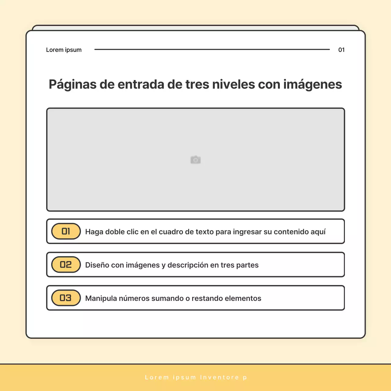 Un correo básico amarillo y blanco de la oficina de bienestar social