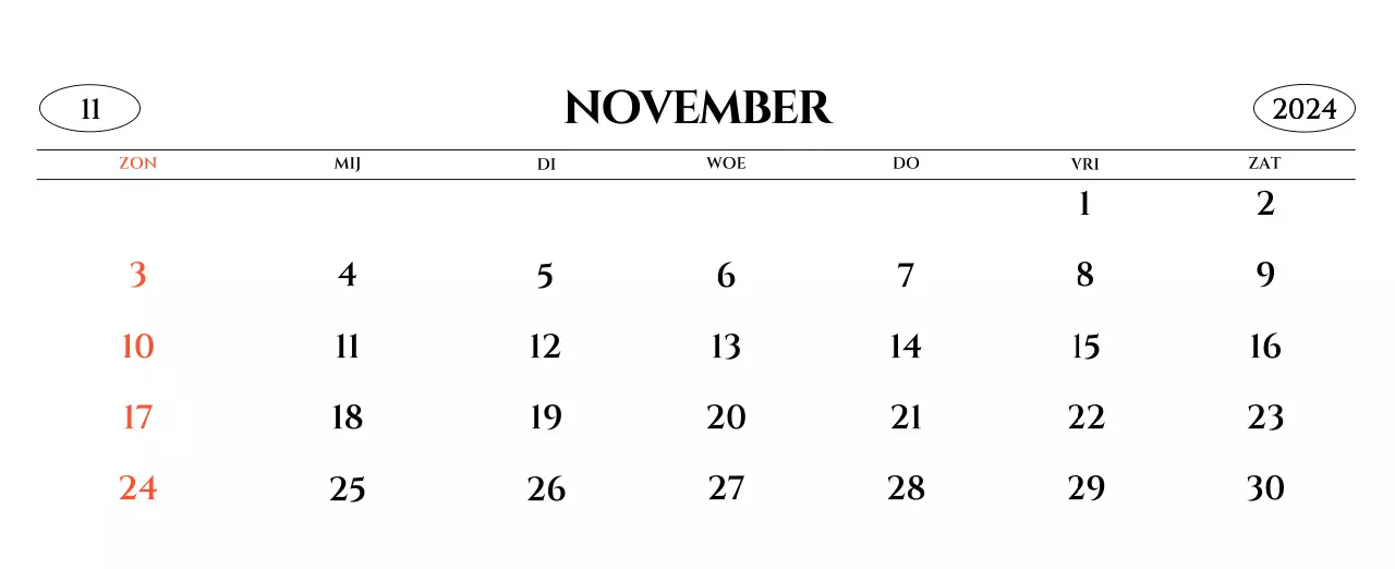 Eenvoudige stijl muurkalender met zwart-wit emotionele reisfotografie concept