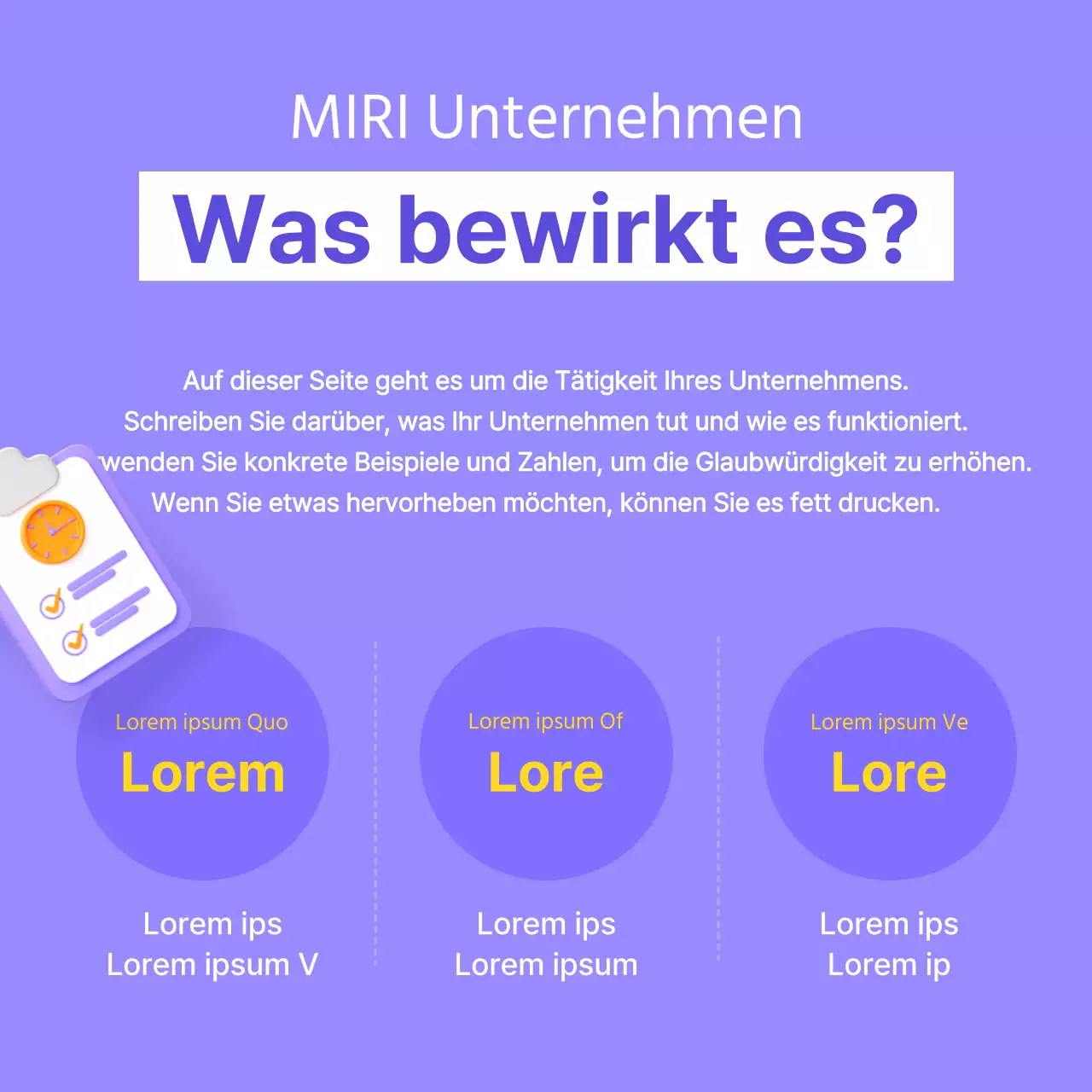 Eine einfache 3D-Markeneinführung in Mauve