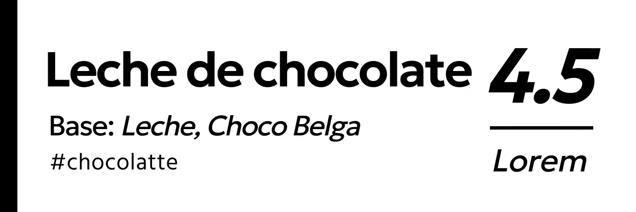 Bebidas y café modernos en blanco y negro