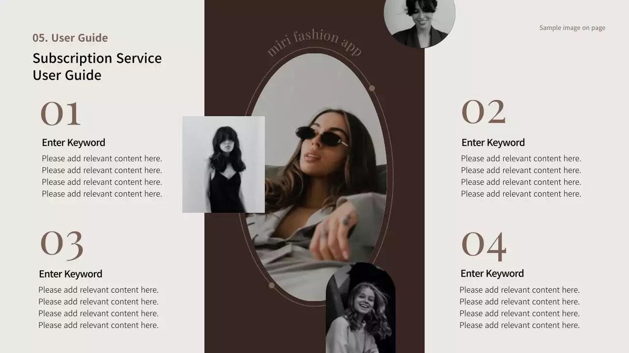 Beige Modern Fashion Proposal Presentation