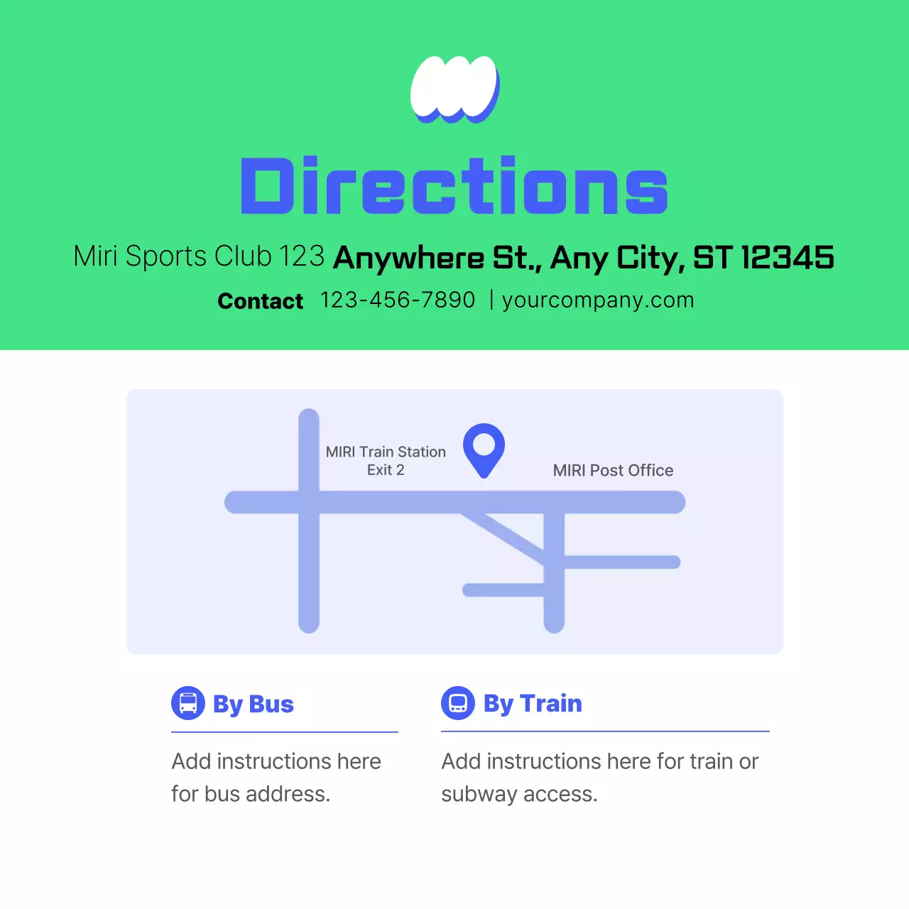 Green Modern Sports Announcement Instagram Carousel