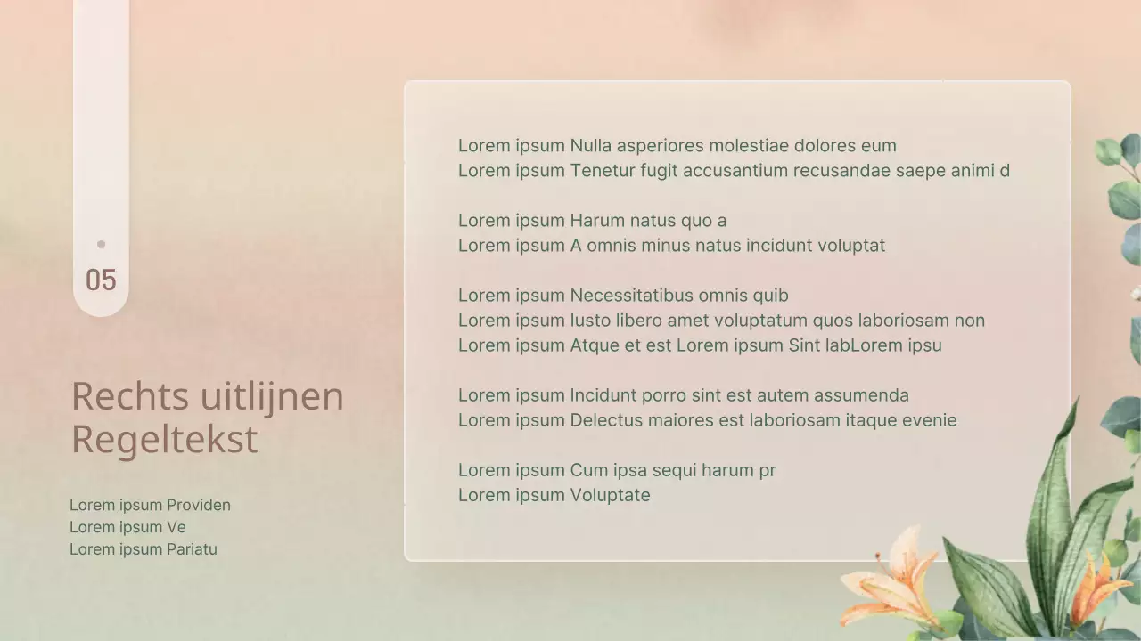 Eenvoudige winterbloemen in roze en gele presentatie