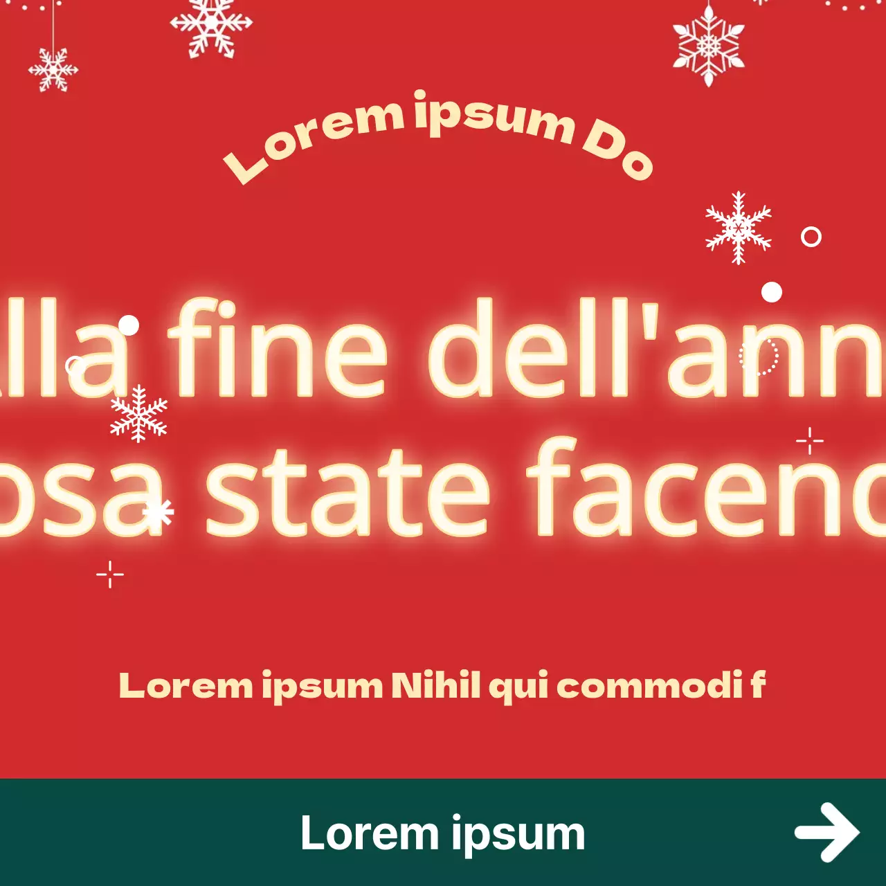 Promuovere in verde e rosso