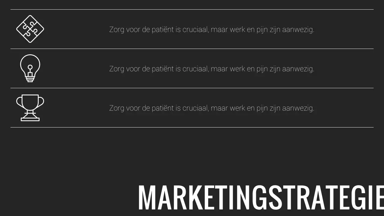 Minimalistisch zwart-wit bedrijfsrapport