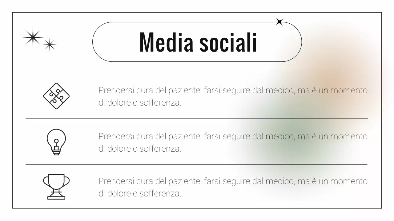 Relazione d'affari minimalista in bianco e beige