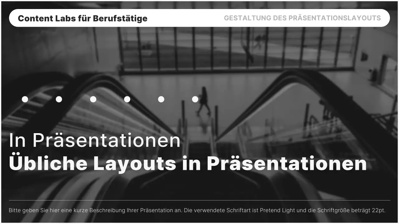 Ein einfacher Bericht in blauem und schwarzem Layout