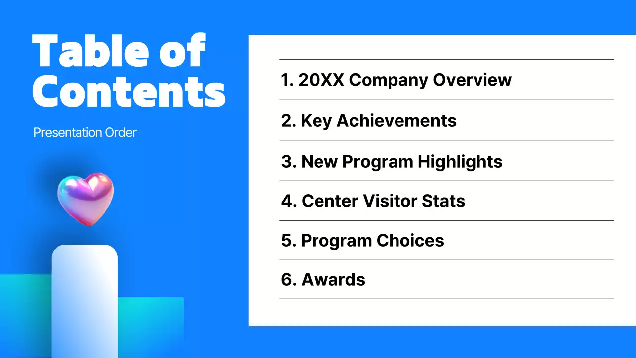 Blue Modern Company Report Document Presentation