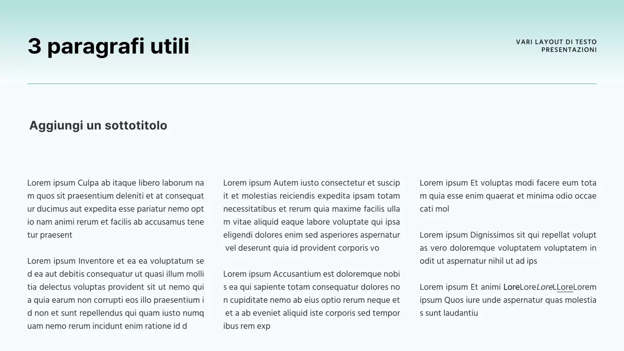 Un semplice rapporto di lavoro in nero e arcobaleno