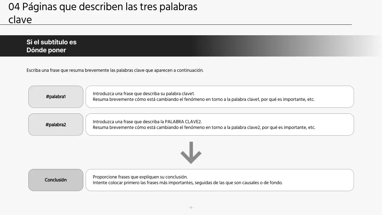 Presentaciones corporativas modernas en blanco y negro