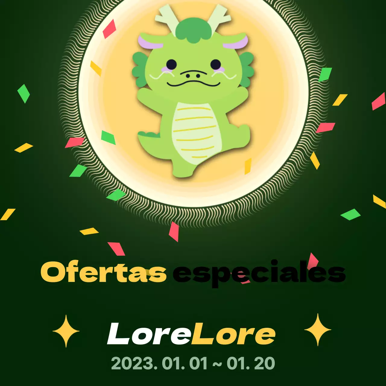 Promover en verde y rojo