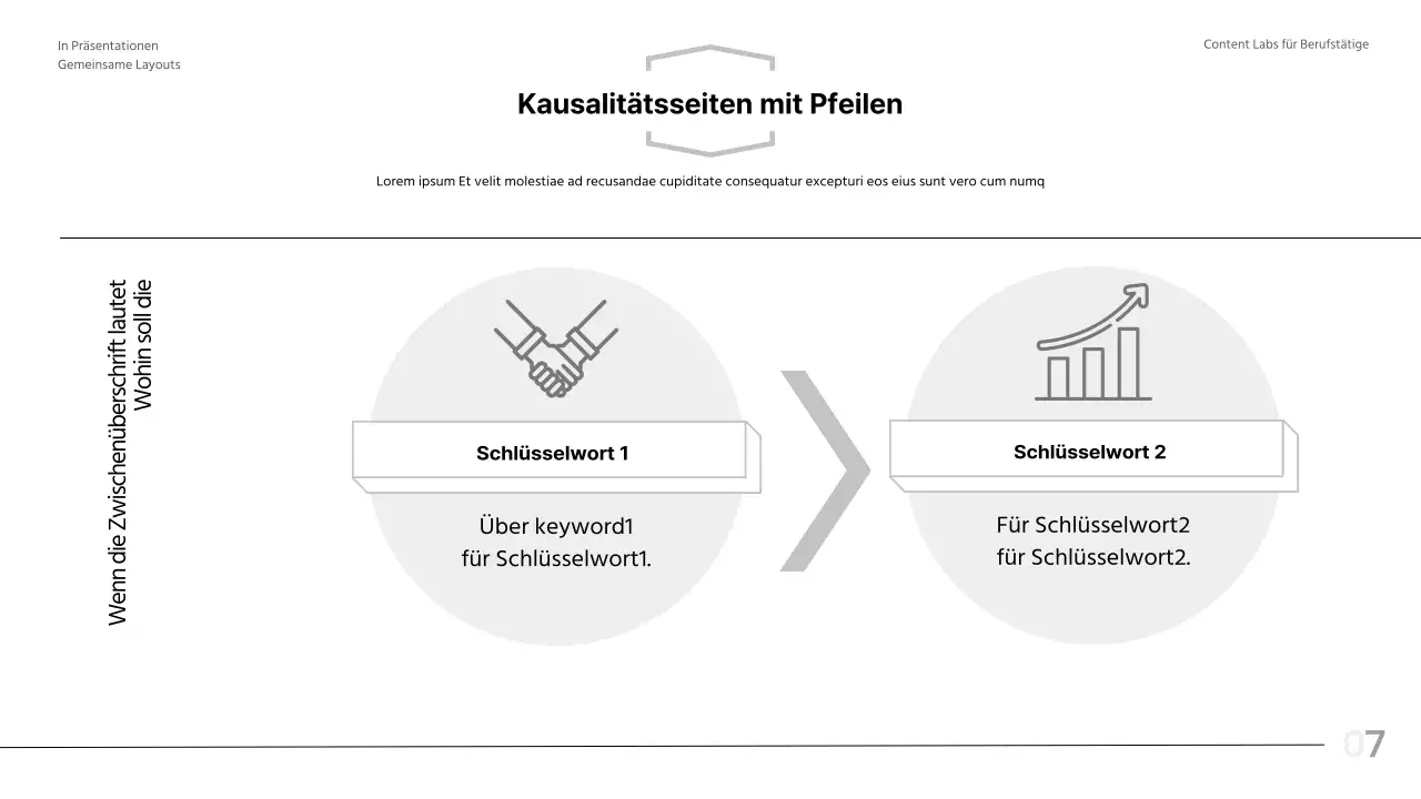 Schwarz-weiß, modernes Layout Bericht