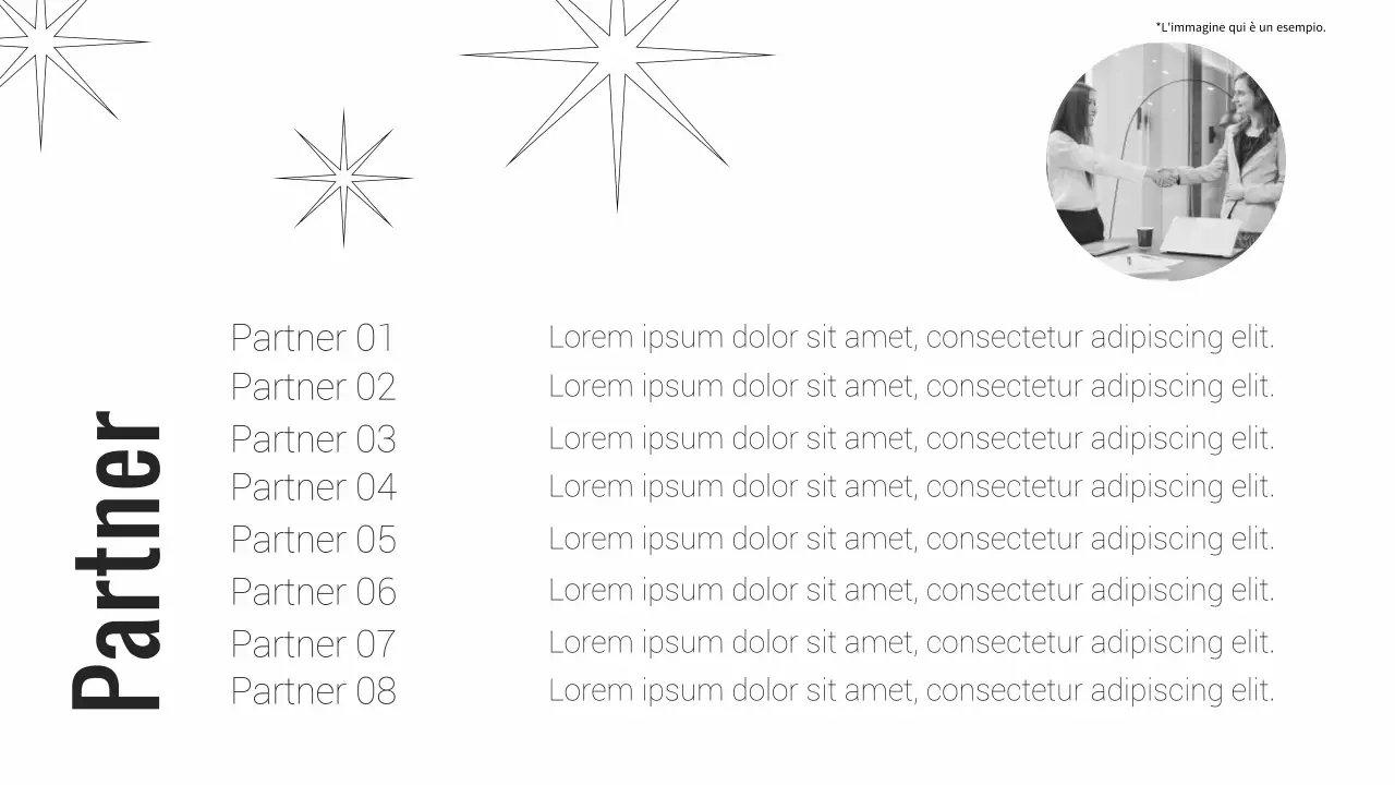 Relazione d'affari minimalista in bianco e beige