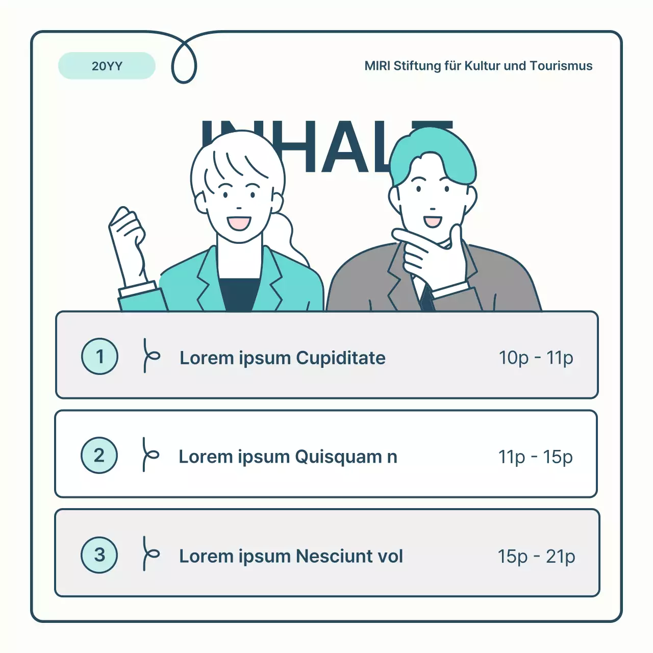 Über die hellblauen und blauen Grundlagen und den hübschen Bericht zur Einstellung von Freiwilligen