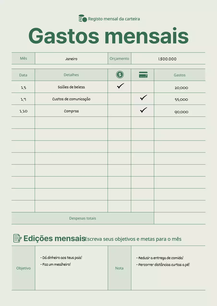 Agenda de bolso simples para resumos e anuários