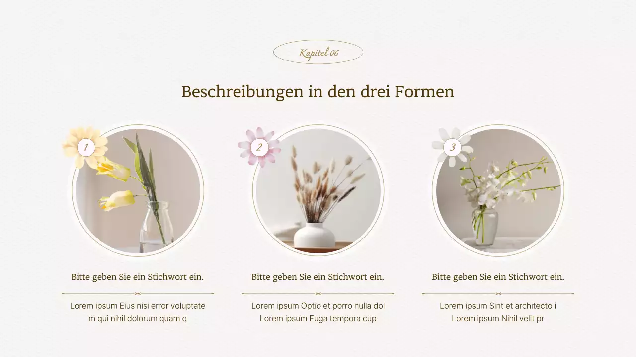 Luxuriöses Aquarell floralen Hintergrund Vorschlag in Elfenbein