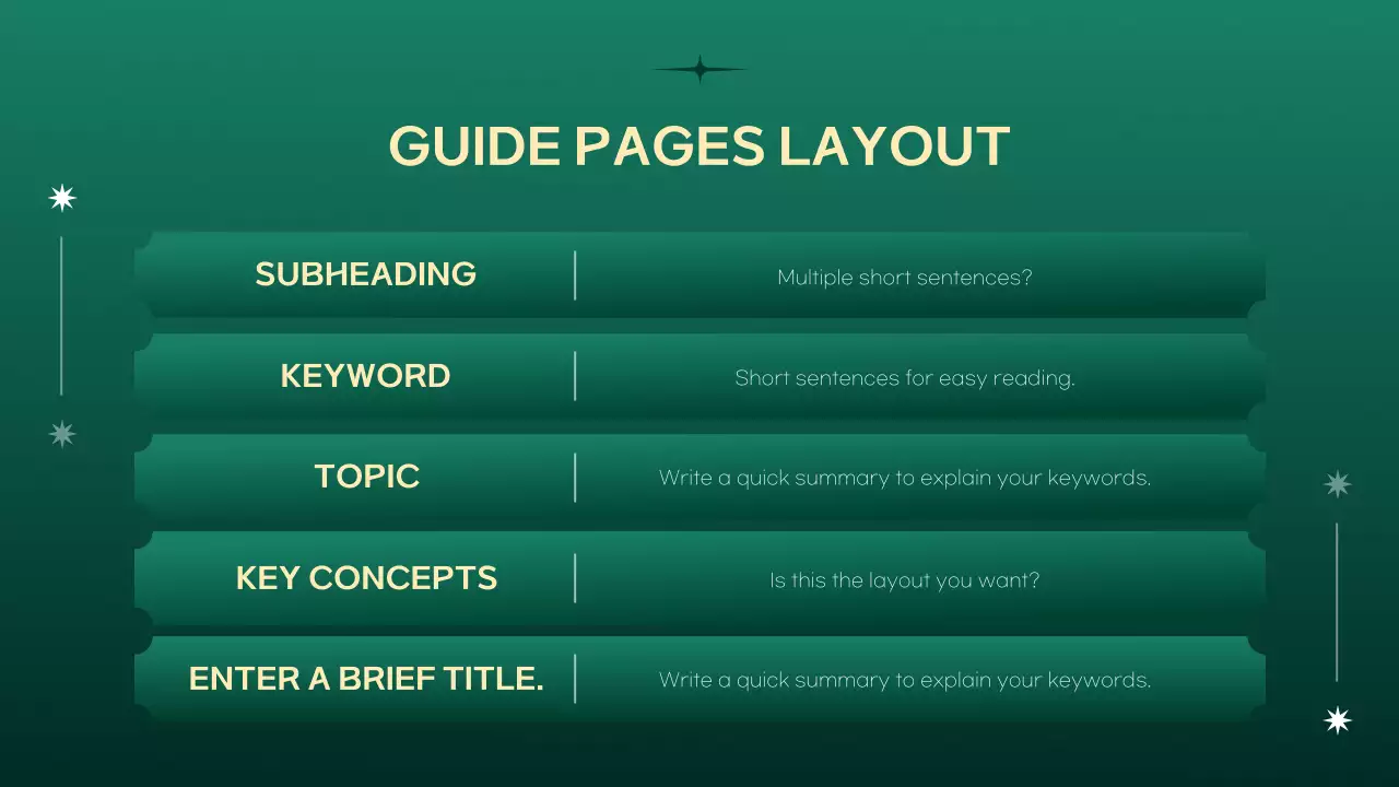 그린 미니멀 크리스마스 이벤트 프레젠테이션