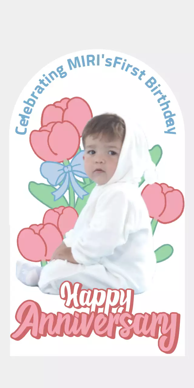 A cute pink baby shower photo.