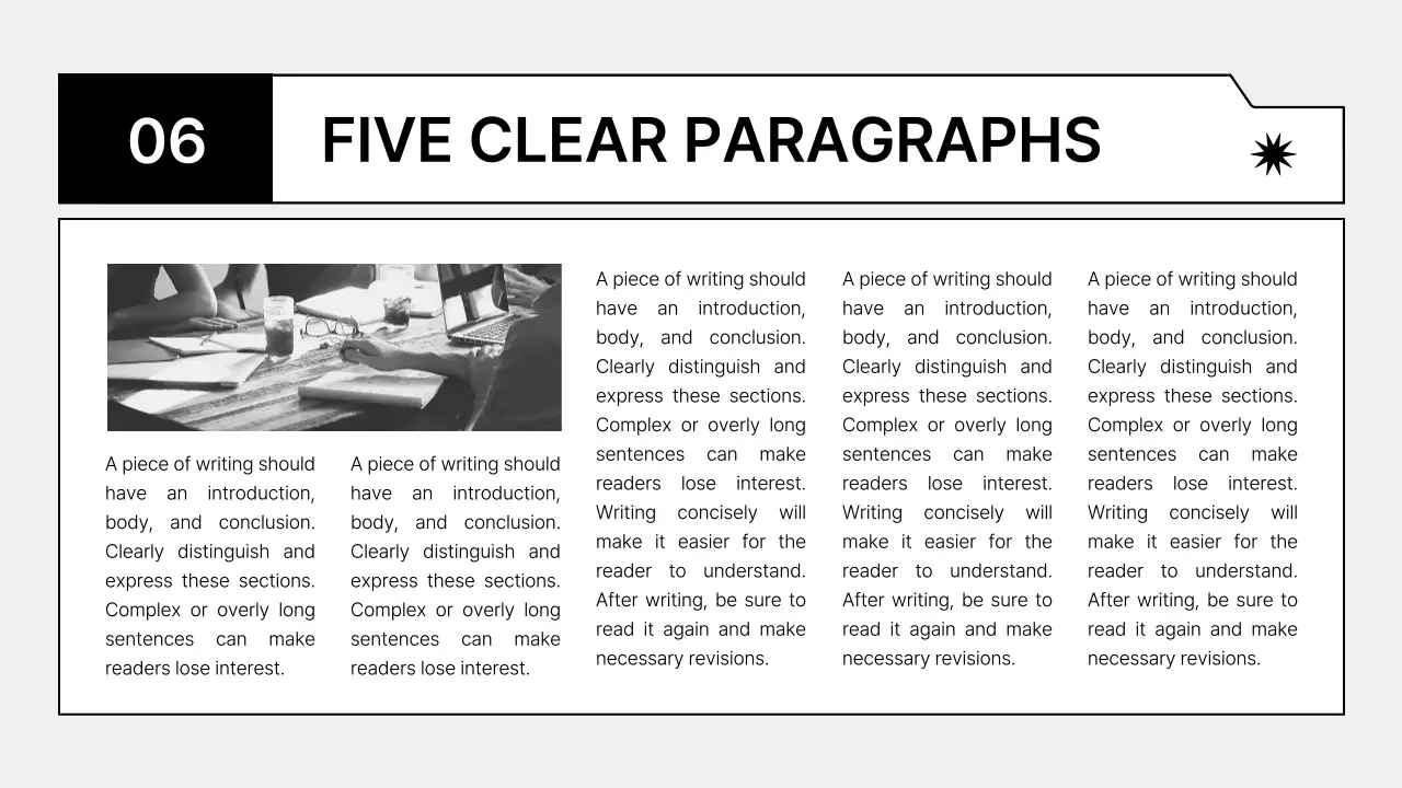 화이트 미니멀 가이드 프리젠테이션