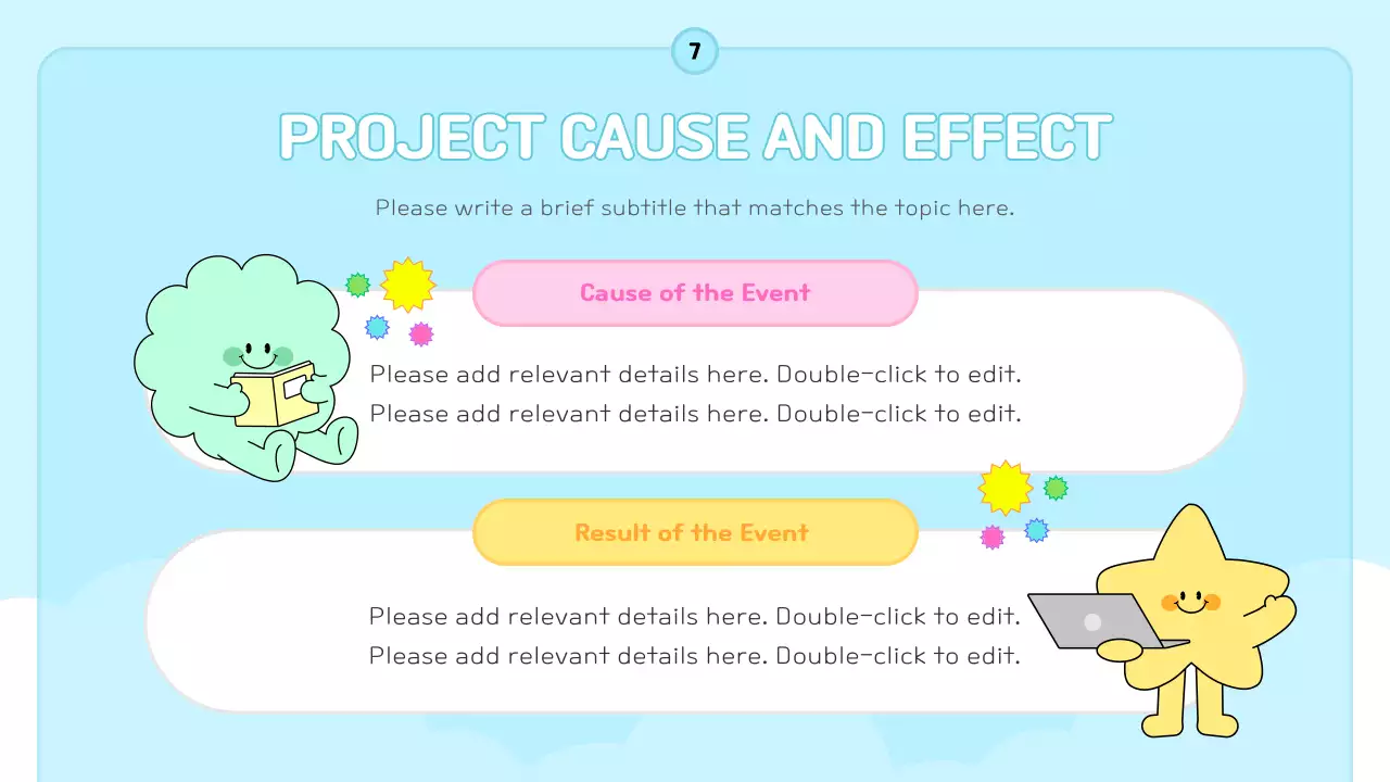 Colorful Cute Template Presentation