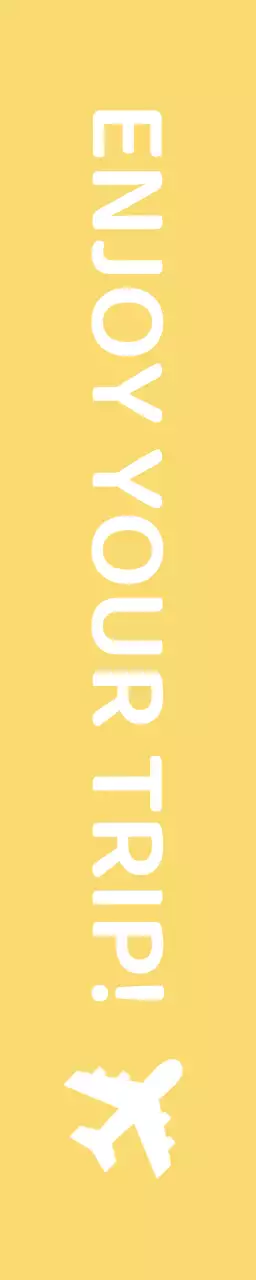 Merchandise agen perjalanan dengan ikon penerbangan perjalanan