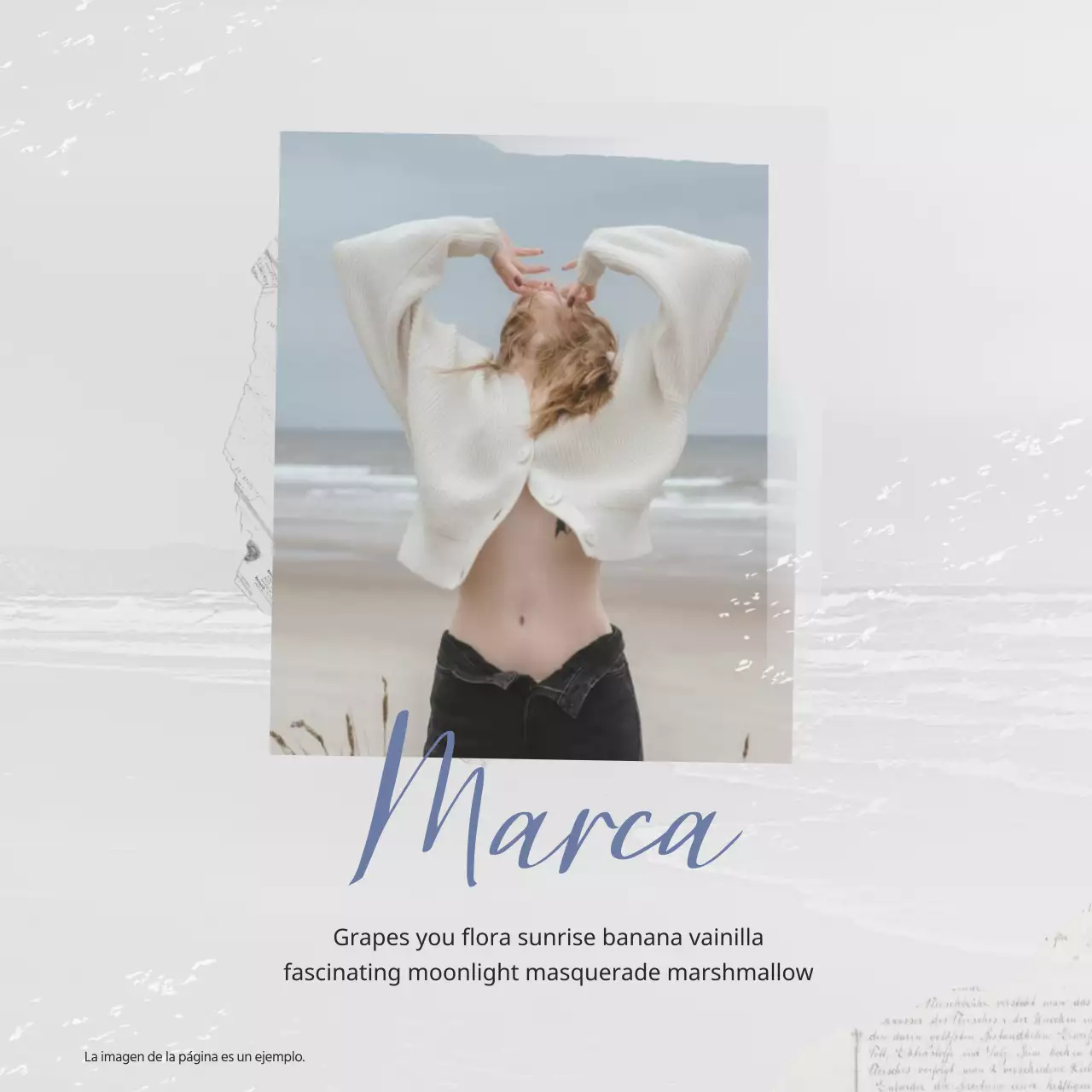 Promover una marca de ropa de moda vintage en blanco y negro