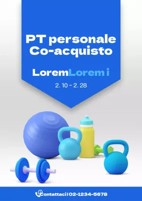 Annuncio di coacquisto Blue's trendy PT