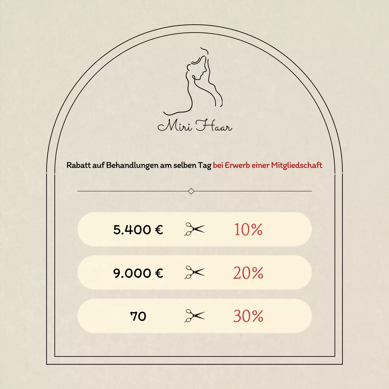 Minimalistische Rabattaktion von Yellow