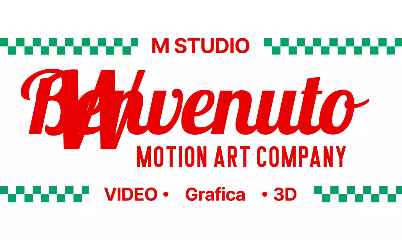 Design circolare retrò con aspetto a scacchiera