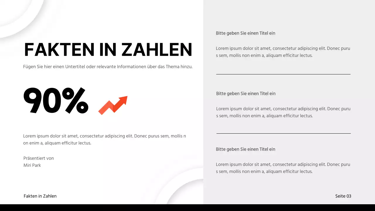 Schwarzes und rotes klassisches Geschäftsberichtmaterial