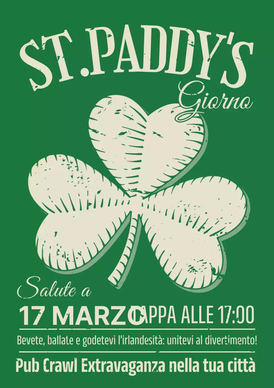Promuovere un pub verde e vintage per la festa di San Patrizio