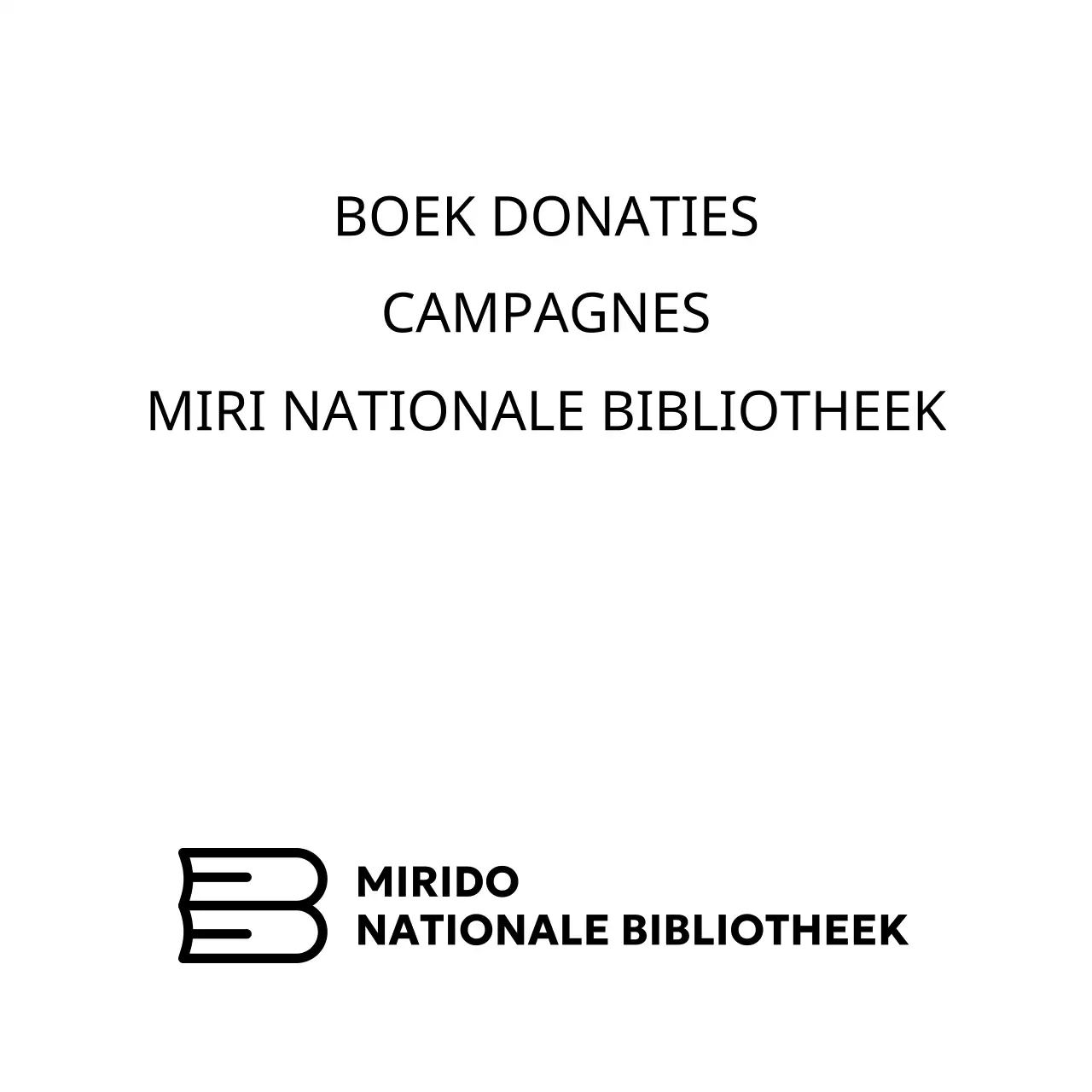 Een eenvoudig concept voor een nationale bibliotheek met een bibliotheekboeklogo