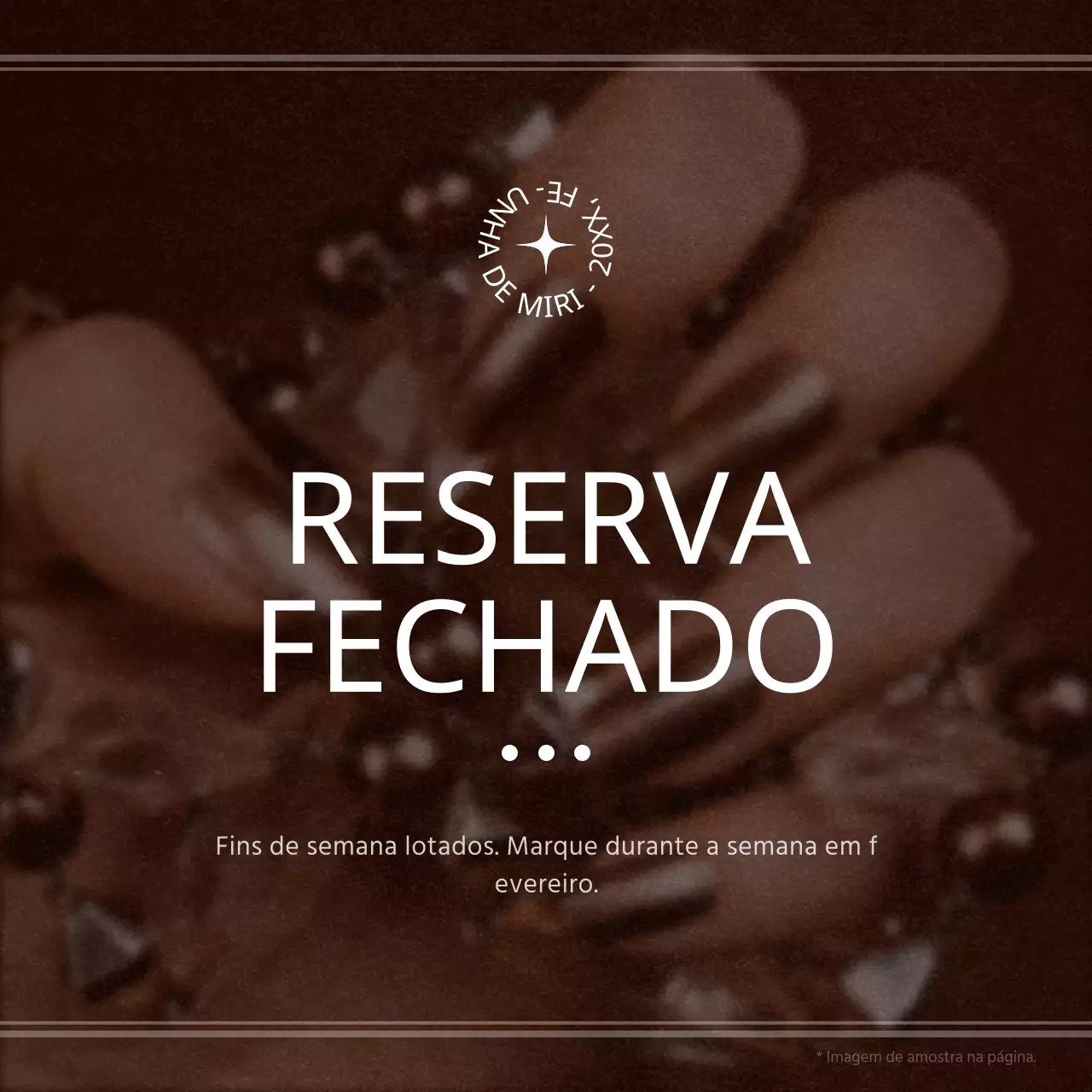 Um guia para os fechos de reserva de luxo castanhos e brancos