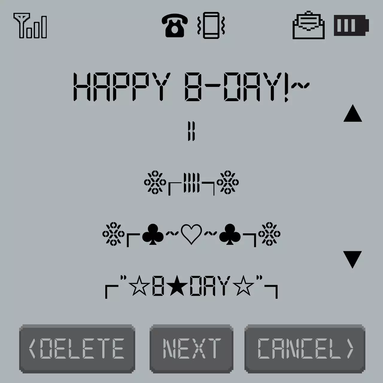 Grey Retro Birthday Invitation Instagram Post