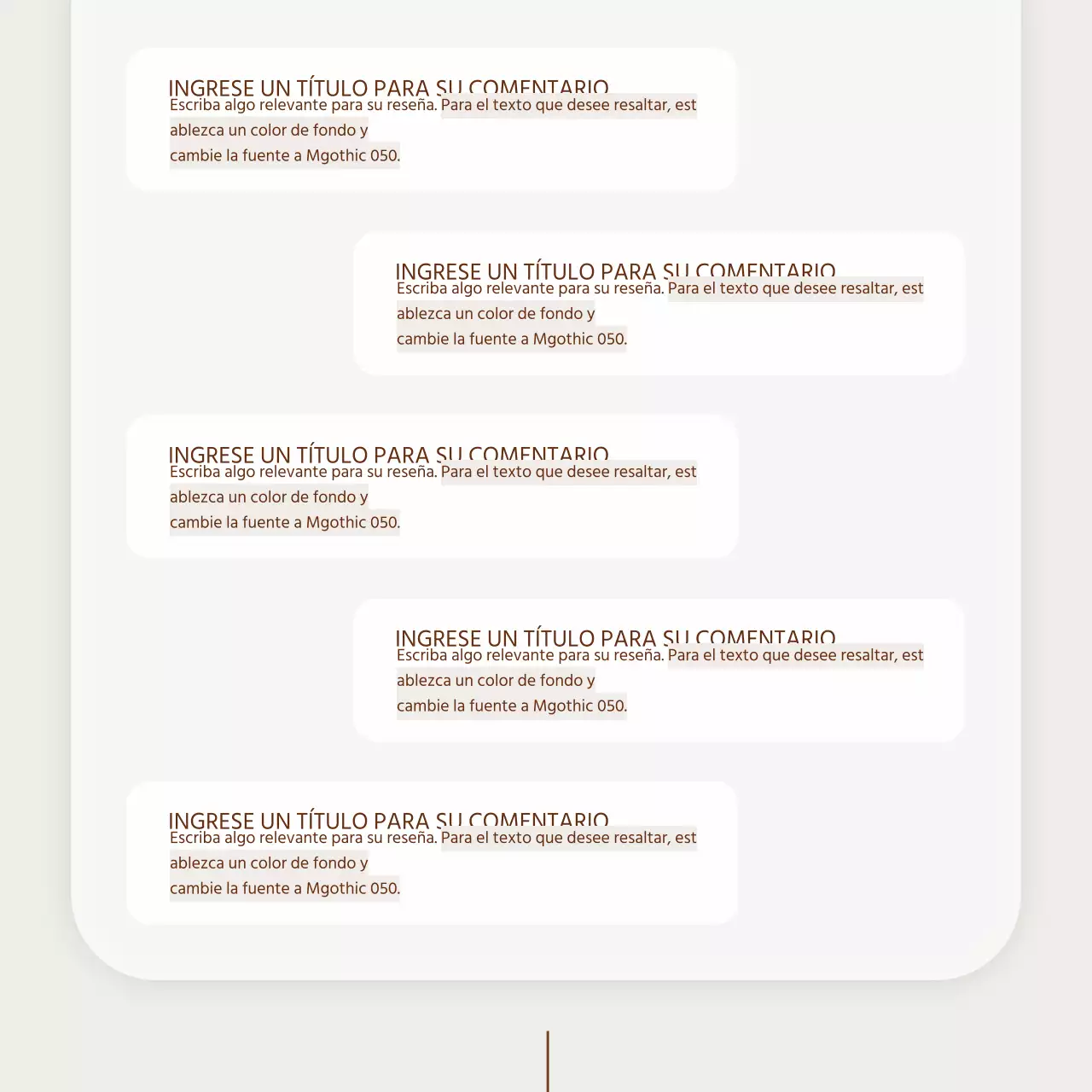 Anuncio de un sencillo set de regalo navideño hanwa en beige y marrón