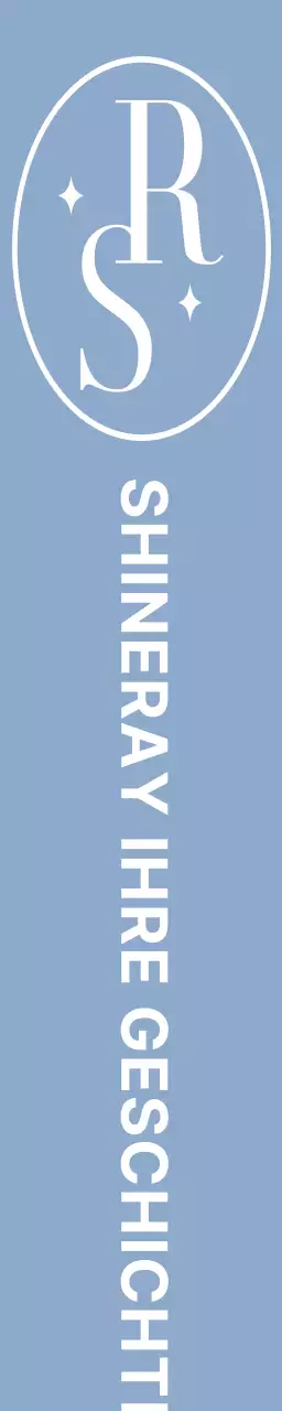 Luxuriöses Kosmetikgeschäft mit einem Alphabet-Logo mit Ovalen und Glitter