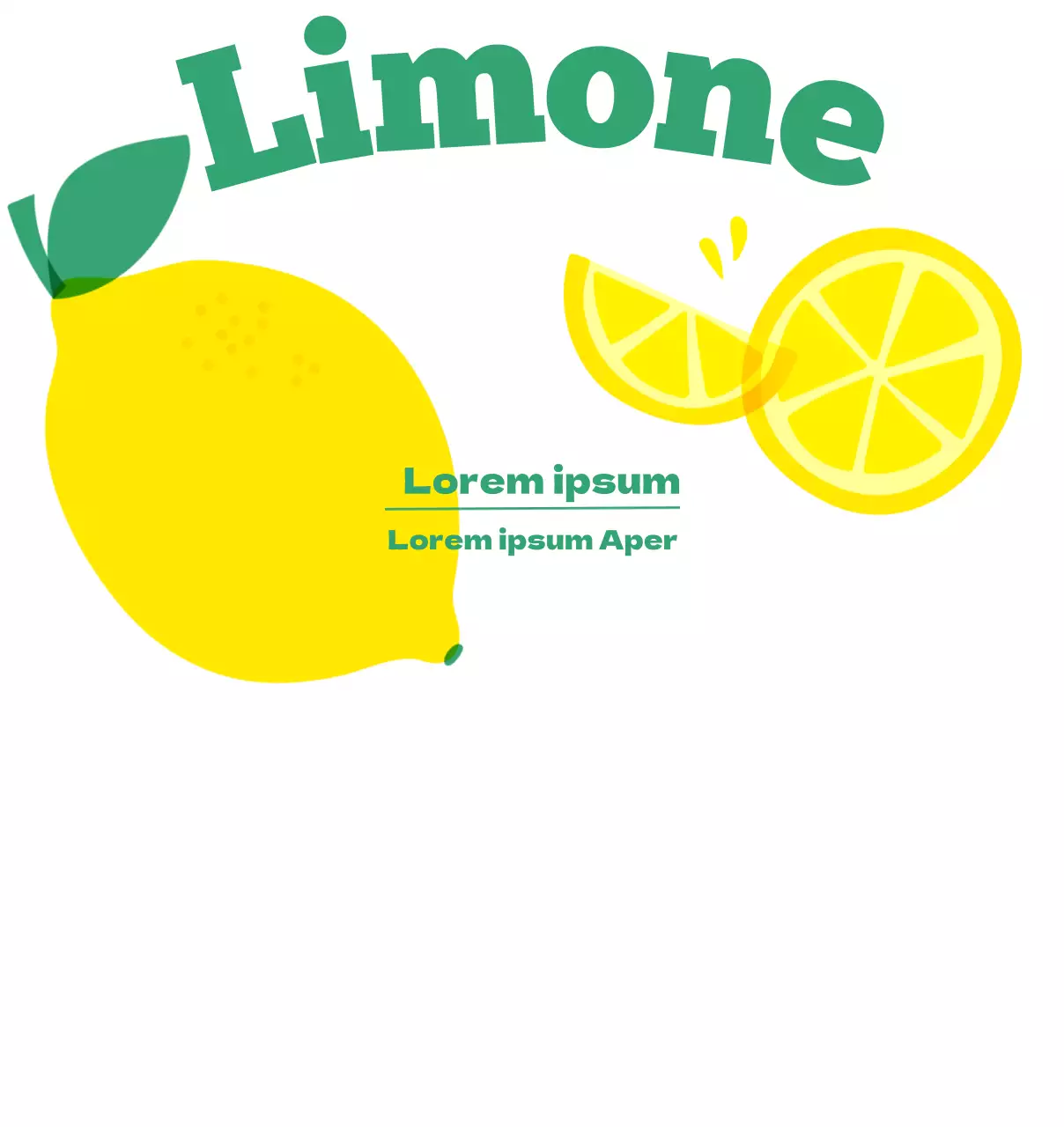 Illustrazione di frutta secca in colori primari