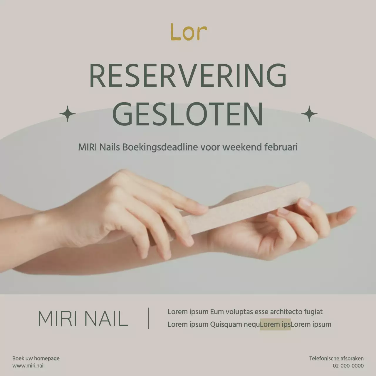 Een gids om een eenvoudige nagelafspraak in beige en mint af te sluiten