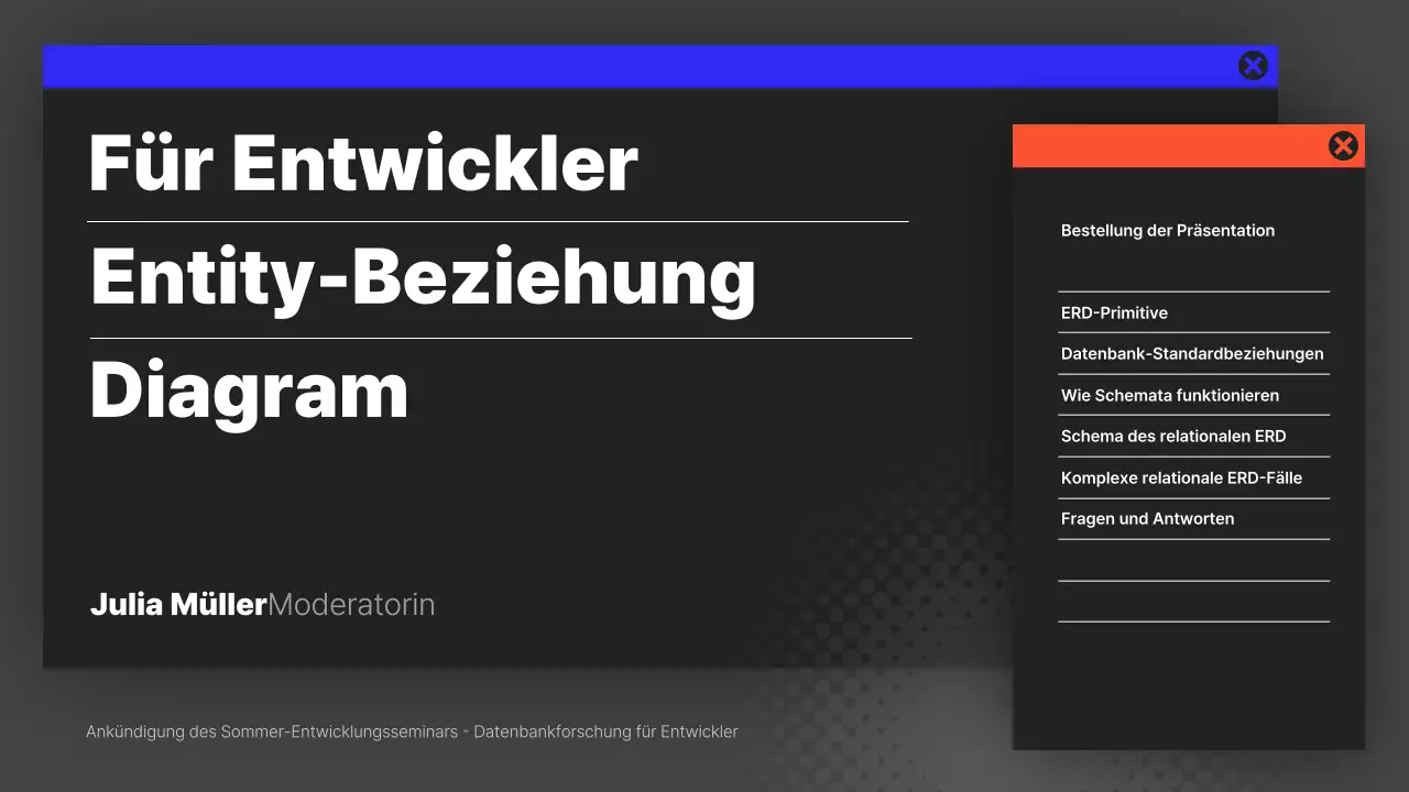 Moderne Entwicklung Programmierung Diagramm Bericht in schwarz