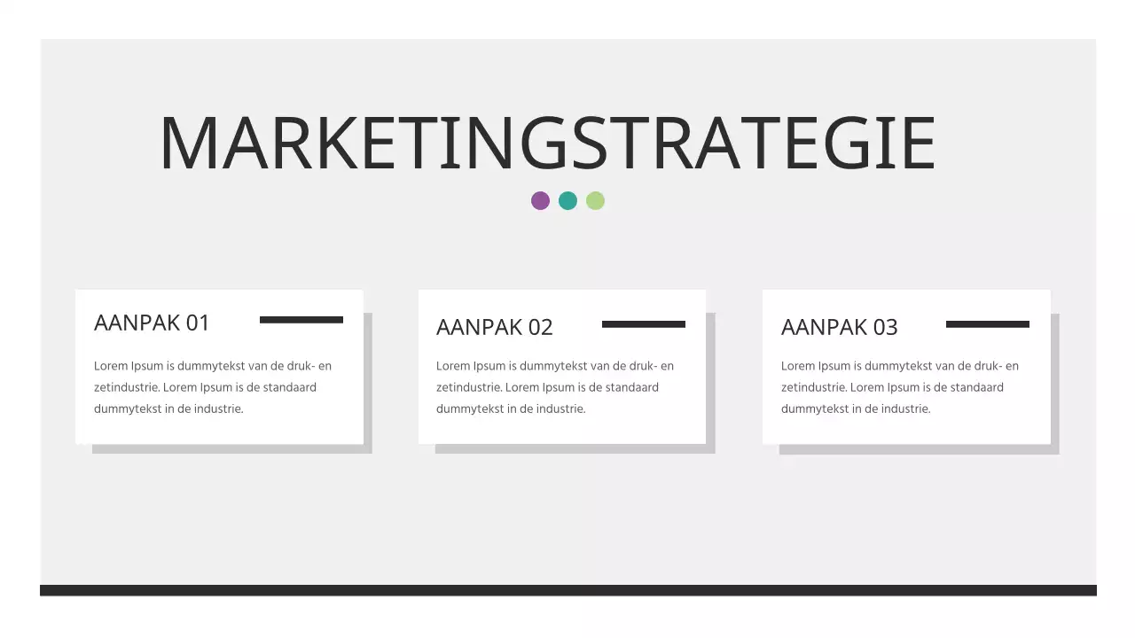 Elegant zakelijk rapportmateriaal in zwart-wit