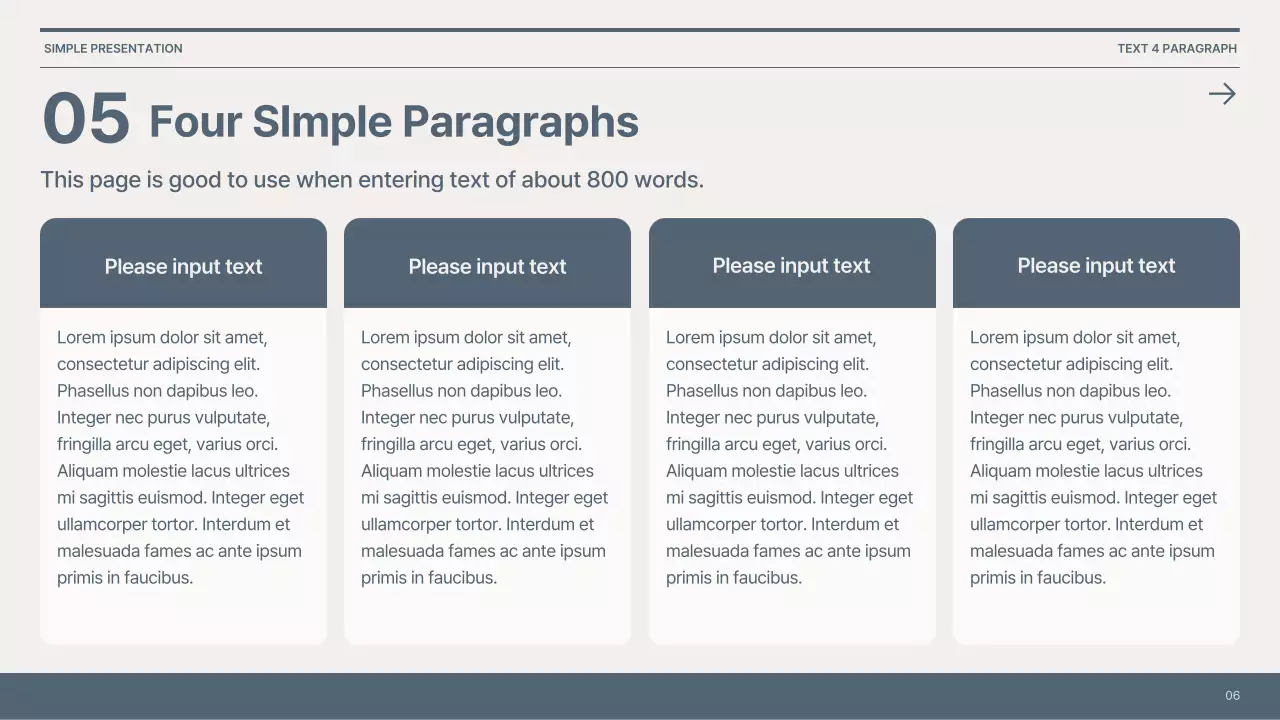 그레이 미니멀 가이드 프레젠테이션