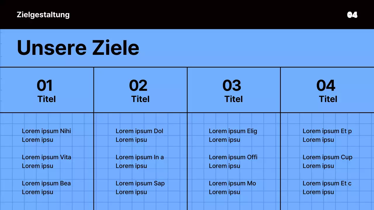 Kitschige Sitzungsunterlagen in Blau