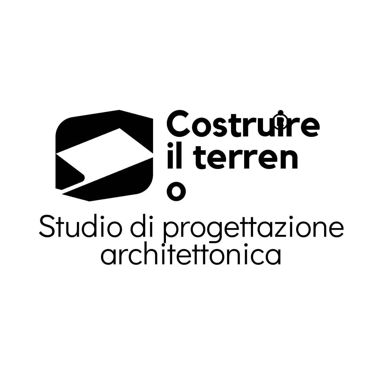 Layout aziendale con un semplice logo aziendale